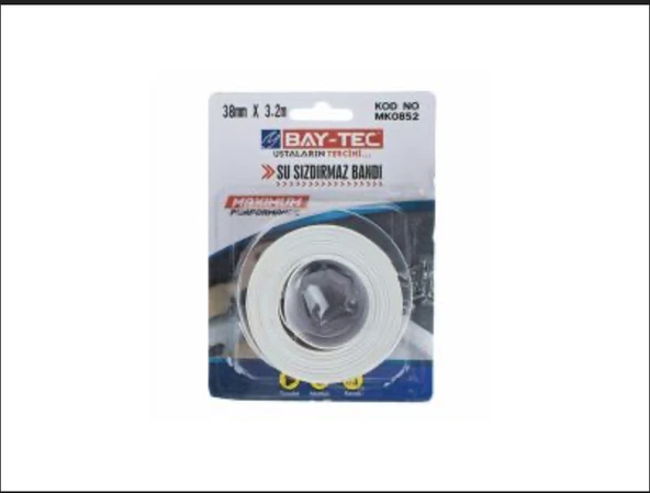 Su Sızdırmazlık Bandı 38 mm X 3.2 mt