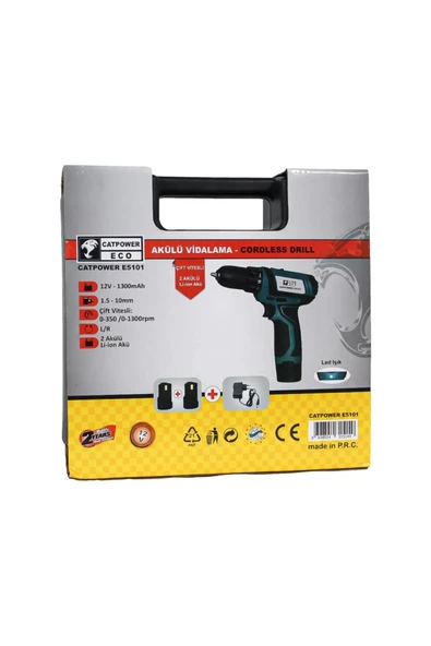 Cat Power Catpower-5101- Akülü Vidalama - 2