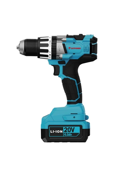 Cat Power Catpower 4210 Akülü Darbeli Vidalama Kömürsüz Motor 20v 4.0 Ah Akü