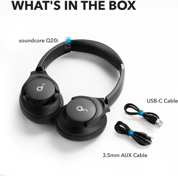 ANKER SOUNDCORE Q21i NC KULAK ÜSTÜ BLUETOOTH KULAKLIK - 4