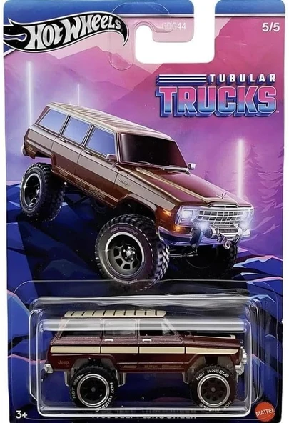 Hot Wheels Temalı Arabalar Özel Seri 1988 Jerp Wagoneer GDG44 HRR99