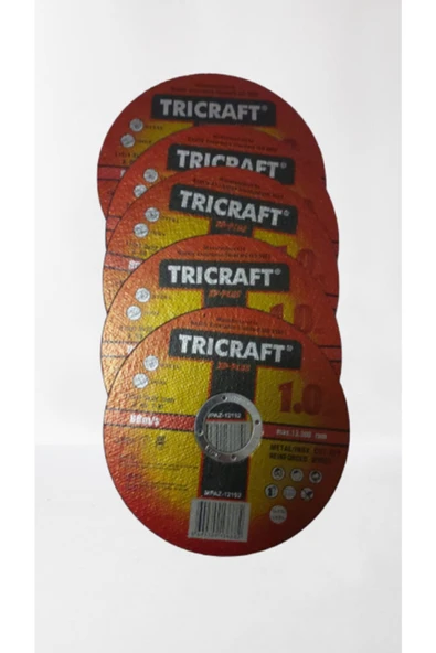 Tricraft Sufi Metal Kesici Spral Taş 600 Adet 115x1mm - Resim 2