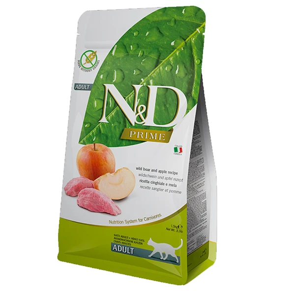N&D Prime Domuz Elma Yetişkin Kedi 1,5 Kg