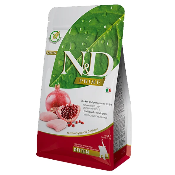 N&D Prime Tavuk Nar Yavru Kedi 1,5 Kg