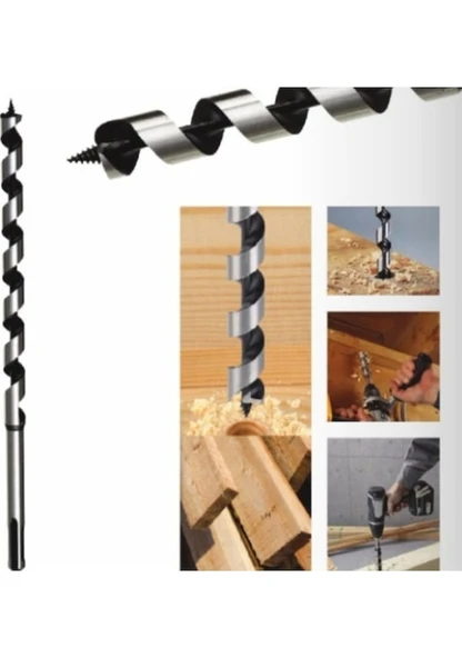 Sds Plus Ağaç Delme Matkap Ucu 16 * 500 Mm - Resim 2