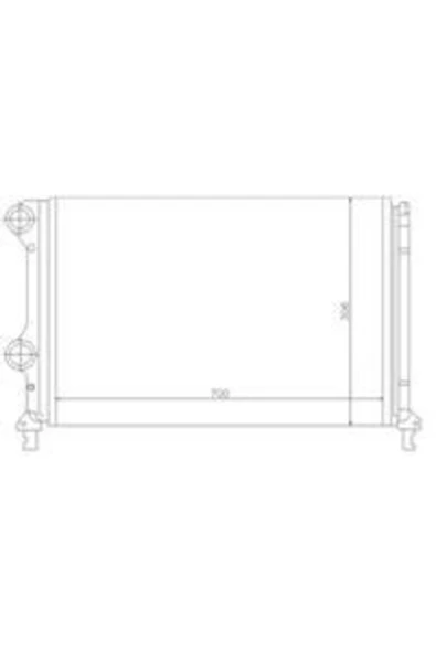 Kale 0137011AB OTO Radyatör 0 Su Radyatörü Doblo 02- 1.3 Jtd 1.9 Jtd 700X305X38 ürün görseli 1