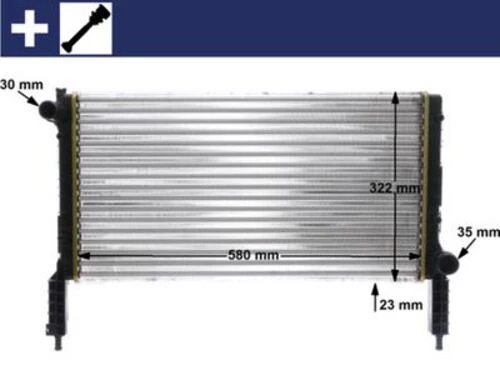 Mahle CR1446000S -knecht-behr Cr1446000s Radyatör Soğutucu Fiat Doblo 46803028