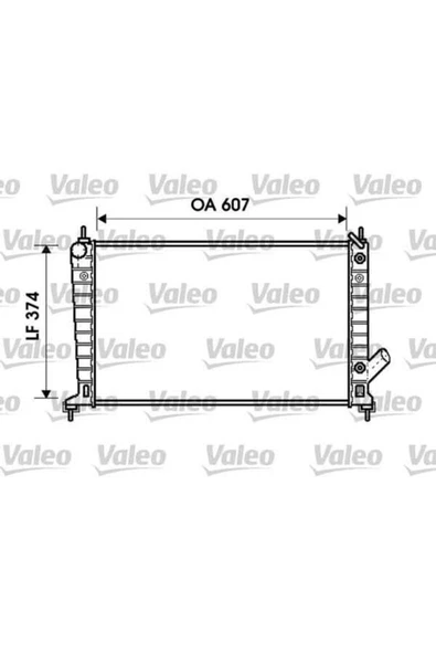 Valeo 734830  Su Radyatörü 9-5 98- 2.0 2.3t At