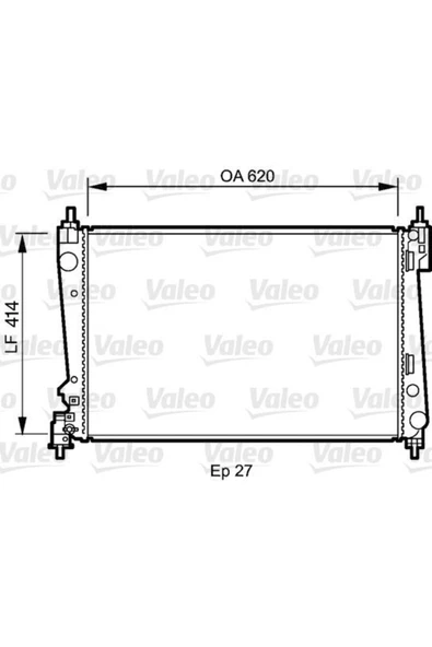 Valeo 735041 Su Radyatörü Doblo 09- 1.4 T-jet 1.6 Jtd 2.0 Jtd Mt Bravo 07- 1.4 16v 1.6 Mtj 1.9 Jtd 2.0 Mjtd Mt P ürün görseli 1