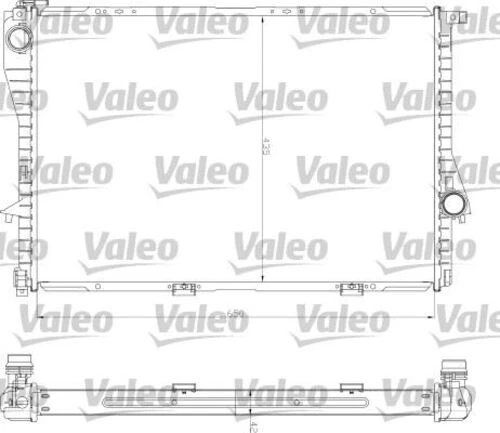 Valeo 734277  Radyatör Bmw 5 E39. 7 E38