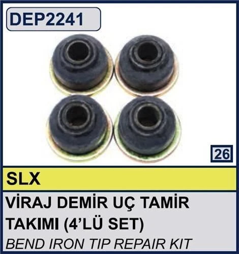 Depar 2241  Viraj Demir Uç Tamir Takım M131 Doğan Kartal Şahin Slx 4 Lu Set . ürün görseli