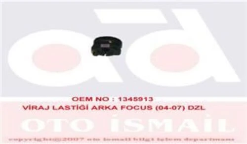 MKS 1523  Viraj Demir Lastiği Arka Focus II III 04-12- Cmax 04-08-15- Volvo S40 C30 V50 04-12 ürün görseli 1