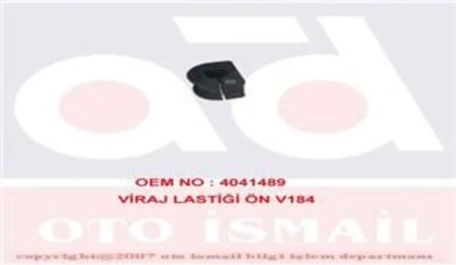 MKS 2002  Viraj Demir Lastiği Ön V184