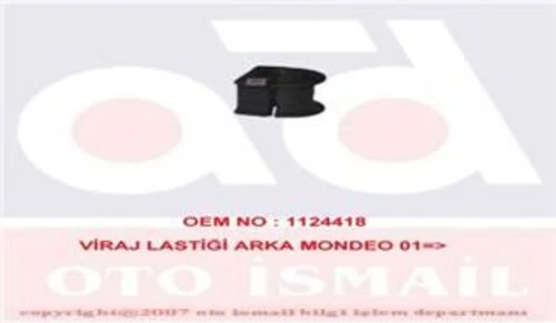 MKS 670  Viraj Demir Lastiği Arka Mondeo III 01-07-