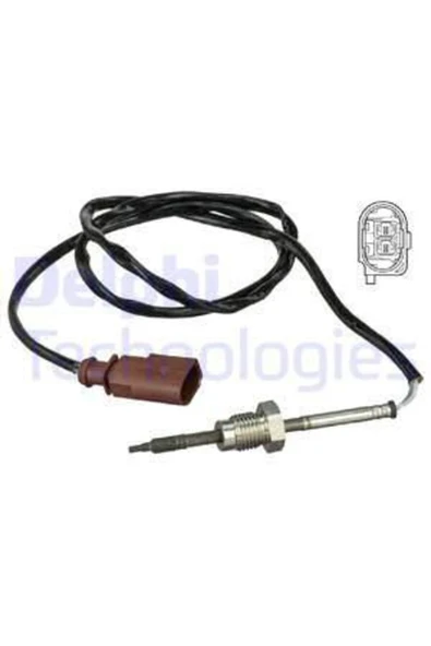 Delphi TS30090 Egzoz Sıcaklık Sensoru Audi A3 Seat Leon Skoda Octavia Vw Golf Golf Sportsvan