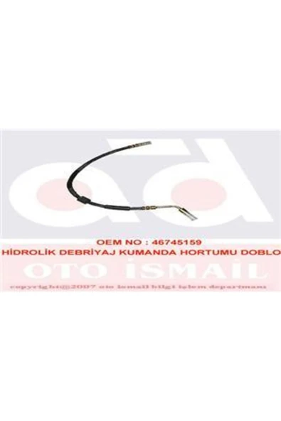 Opar 46745159 Hidrolik Debriyaj Kumanda Hortumu Doblo ürün görseli 1