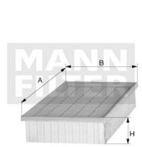 Mann C27031 Filtre Otomobil