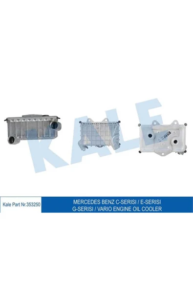 Kale 353250 OTO Radyatör  Yağ Soğutucu Radyatörü 202 210 Varıo 1996-2010 605 602 ürün görseli 1