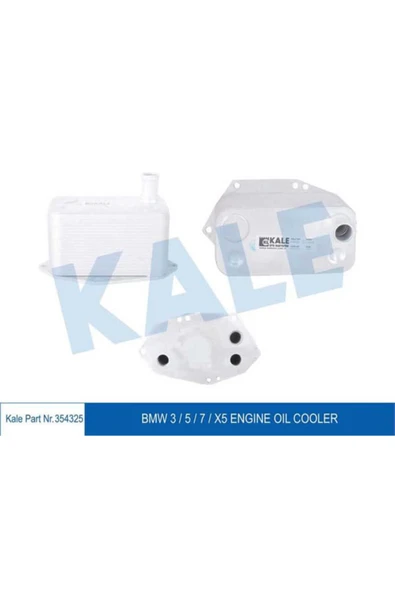 Kale 354325  YAĞ SOĞUTUCU BMW 3-5-7-X5 (E46 E39 E38 E53) 99-05