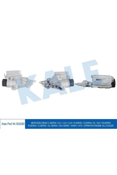 Kale 353290  YAĞ SOĞUTUCU BENZ C SERISI W200. W204. W209. W216. W2 ürün görseli