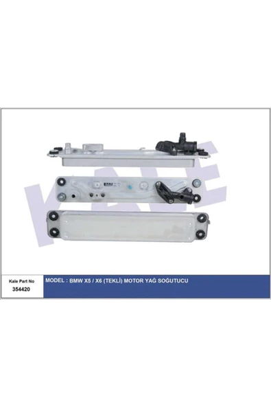 Kale 354420  YAĞ SOĞUTUCU BMW X5-X6 (E70 E71 E72) 06-14 ürün görseli 1