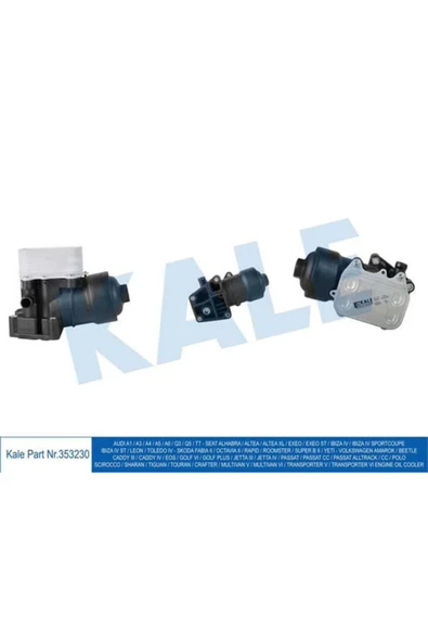Kale 353230  YAĞ SOĞUTUCU GOLF 4- PASSAT POLO TIGUAN T5-T6 A3 A4 A ürün görseli