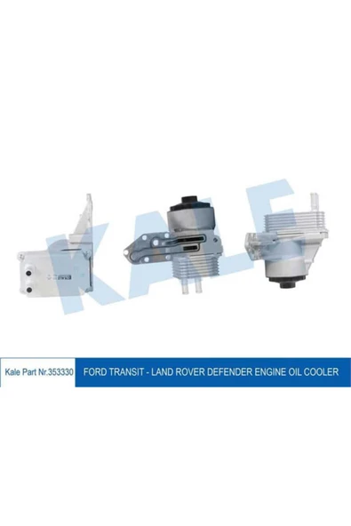 Kale 353330  YAĞ SOĞUTUCU KOMPLE TRANSİT V 184 V347 01-09. 2.4D AR ürün görseli 1