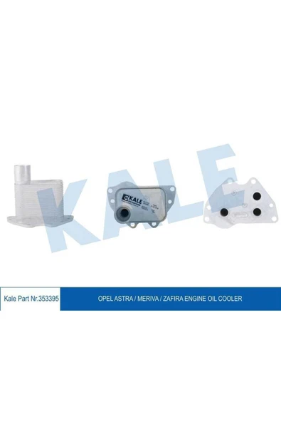 Kale 353395  YAĞ SOĞUTUCU OPEL ASTRA MERIVA ZAFIRA ürün görseli 1