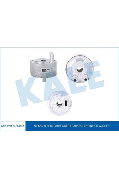 Kale 354505 Yağ Soğutucu Soğutucu Nıssan Np300, Pathfınder, Cabstar ürün görseli
