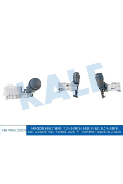 Kale 353285  YAĞ SOĞUTUCU (KOMPLE) BENZ C-SERISI (W204) 07- CLS (W ürün görseli 1