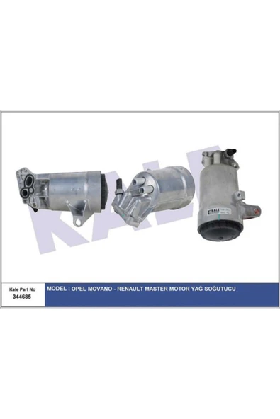 Kale 344685  YAĞ SOĞUTUCUSU MASTER II 01- 2.2 DCI 2.5 DCI / MOVANO ürün görseli
