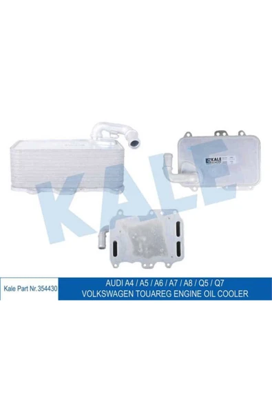 Kale 354430  YAĞ SOĞUTUCU A4 A5 A6 A7 A8 Q5 Q7 TOUAREG 3.0 V6 TDI ürün görseli