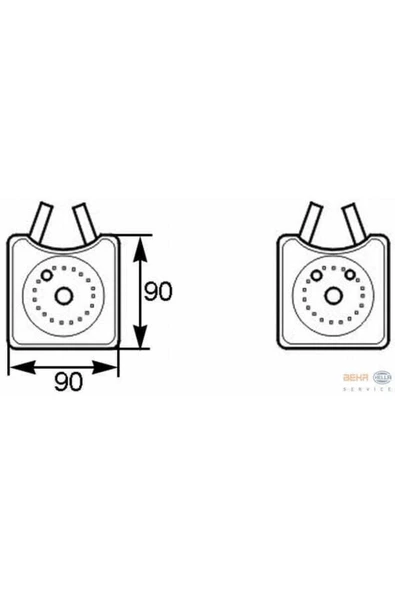 Mahle CLC161000S Clc161000s Yağ Soğutucu 98- Golf Iv V Bora 1.6 ürün görseli