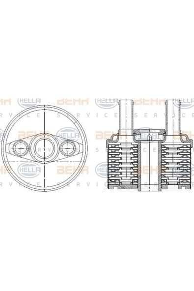 Mahle CLC179000S Yağ Soğutucu 03- Golf V VI Vıı Jetta Passat A3 ürün görseli 1