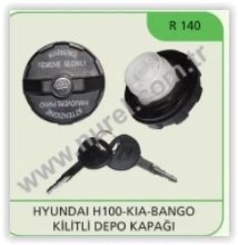 Nurel R140 Depo Kapağı Kilitli H100 Kia Bongo - 1