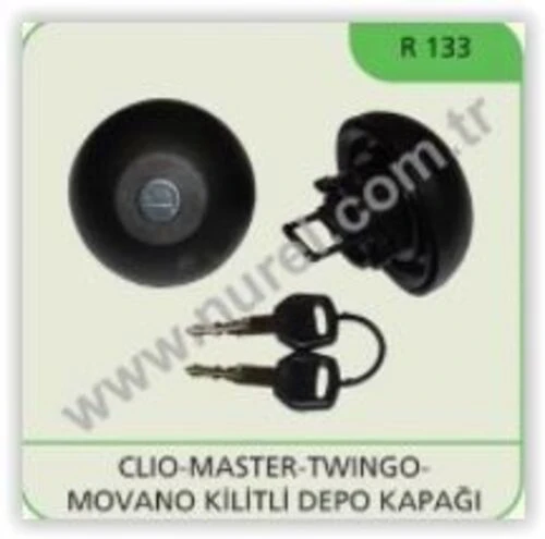 Nurel R133 Depo Kapağı Kilitli Clio Twn G Master Movano ürün görseli 1