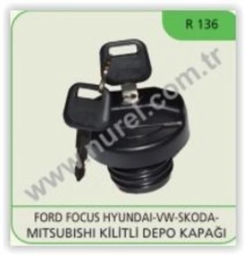 Nurel R136 Depo Kapağı Kilitli Focus Hyundai Skoda Mıtsubıshı ürün görseli