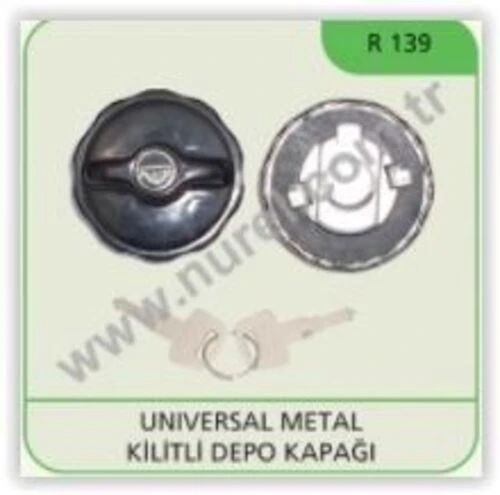 Nurel R139 Depo Kapağı Kilitli Ünıversal - 1