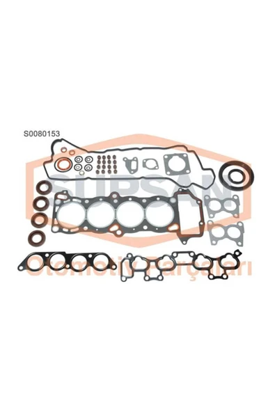 Supsan S0080153 SÜPSAN  SÜPSAN MOTOR TAKIM CONTA PRIMERA P11 96-01 1.6 16