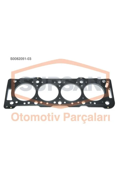 Supsan S0082051 SÜPSAN -03 SÜPSAN SİLİNDİR KAPAK CONTASI 3 DELİK SCUDO / ürün görseli 1