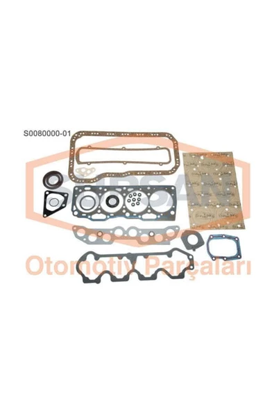Supsan S0080000 -1 Motor Takım Conta Murat 131 Slx Tempra Tipo Skc Lı ürün görseli 1
