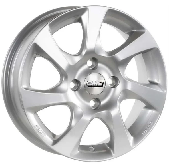 CMS-1060-21 6.5x16" -4x108 ET37 63.4 Silver Jant (4 Adet) ürün görseli