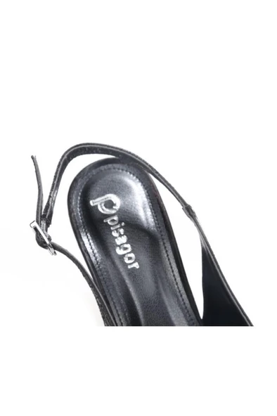Pisagor Ps-32140 7 Cm Topuklu Kadın Stiletto Abiye Ayakkabı - 5