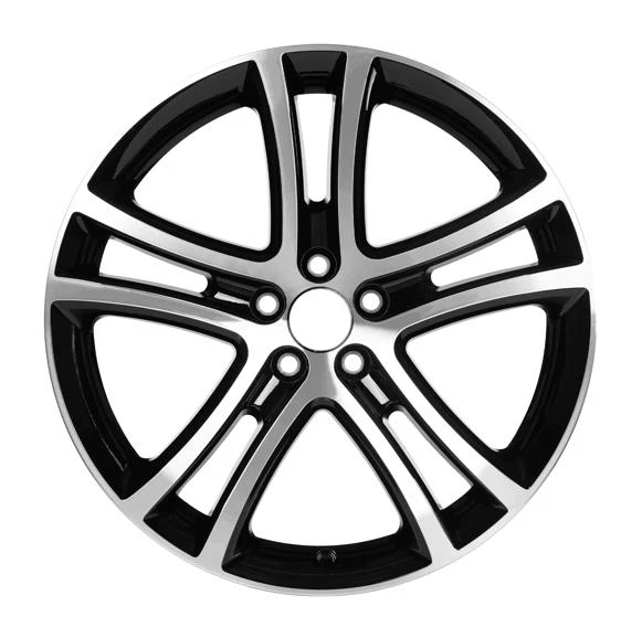 EMR-S1035-05 7.5x17" -5x100 ET35 73.1 Depp Black Diamond Gloss Jant (4 Adet) - 2