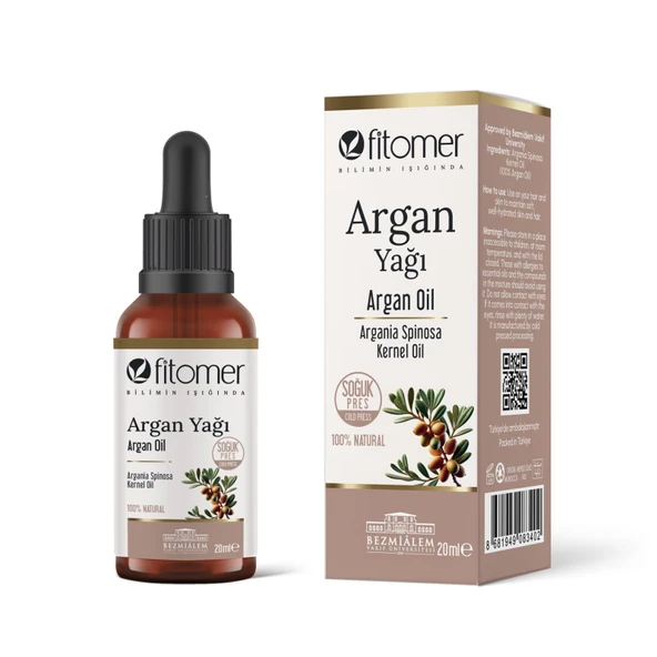 Fitomer 3’lü Doğal Bakım Yağı Seti (Hint - Jojoba - Argan) - 4