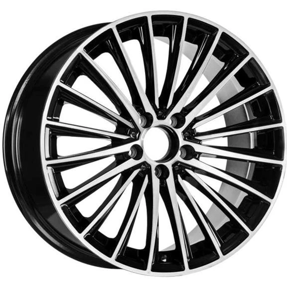 EMR-W7935-02 9.5x19" -5x112 ET48 66.6 Deep Black Diamond Gloss Jant (4 Adet) ürün görseli