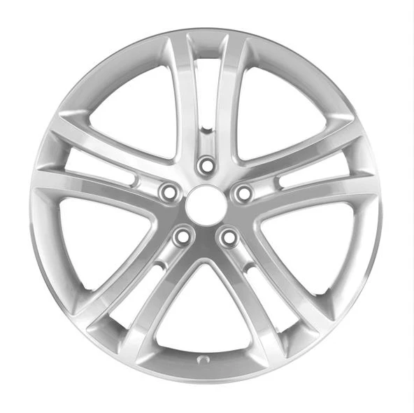 EMR-S1032-07 8.0x18" -5x100 ET40 57.1 Silver Diamond Jant (4 Adet) - Resim 2