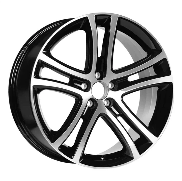 EMR-S1035-03 7.5x17" -5x112 ET35 73.1 Depp Black Diamond Gloss Jant (4 Adet) ürün görseli