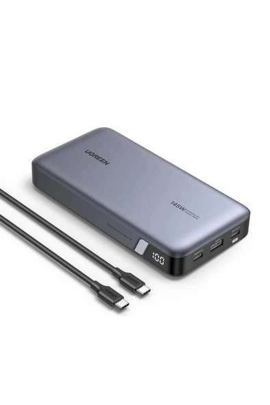Ugreen 90597 25000 mAh Type-C Kablolu Hızlı Şarj Powerbank Outlet