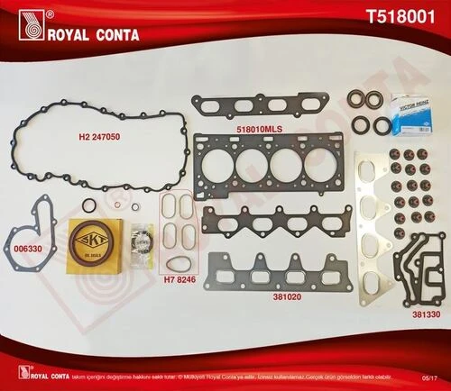 Royal T518001 MOTOR TAKIM CONTA SKC Lİ LGN II 2.0 16V F4R S